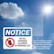Signmission No Oil Changes In Parking Lot OSHA Notice Sign, Vinyl Decal, 14in W x 10in L, 2PK OS-2PACK-NS-D-1014-L-16150 - alternate 6